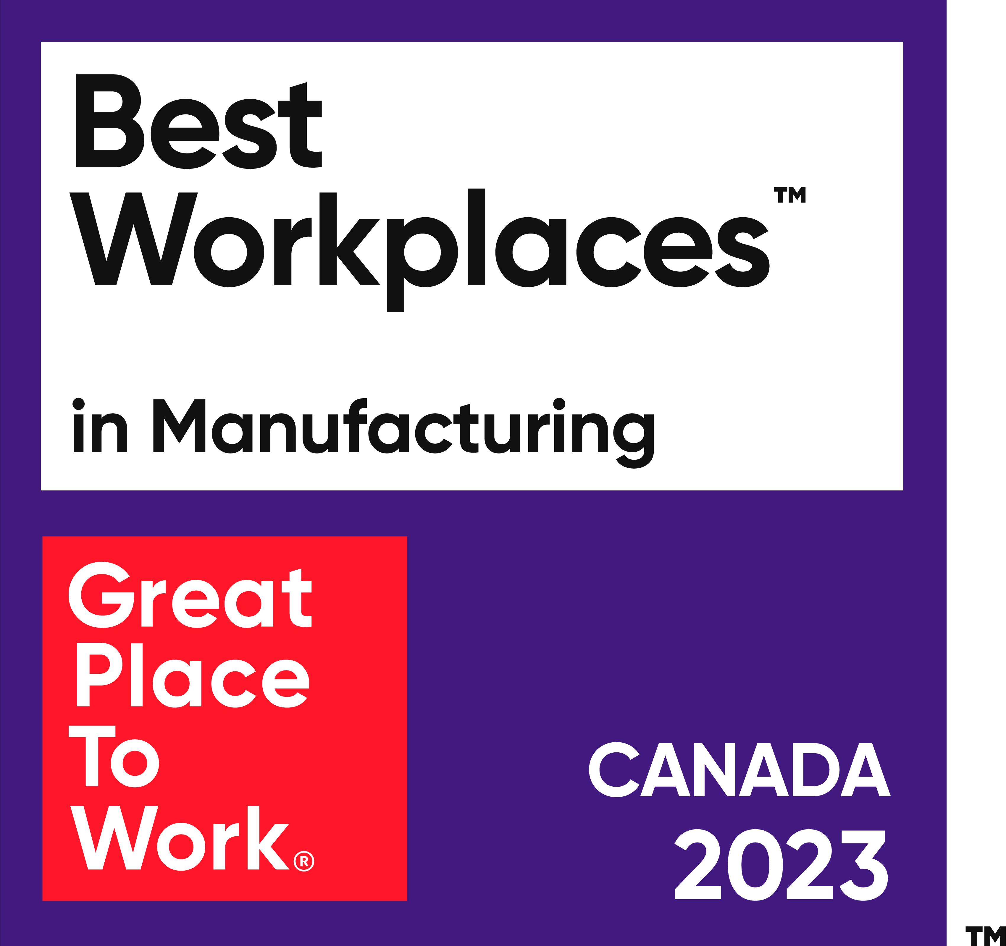 Best Workplaces™ in Manufacturing