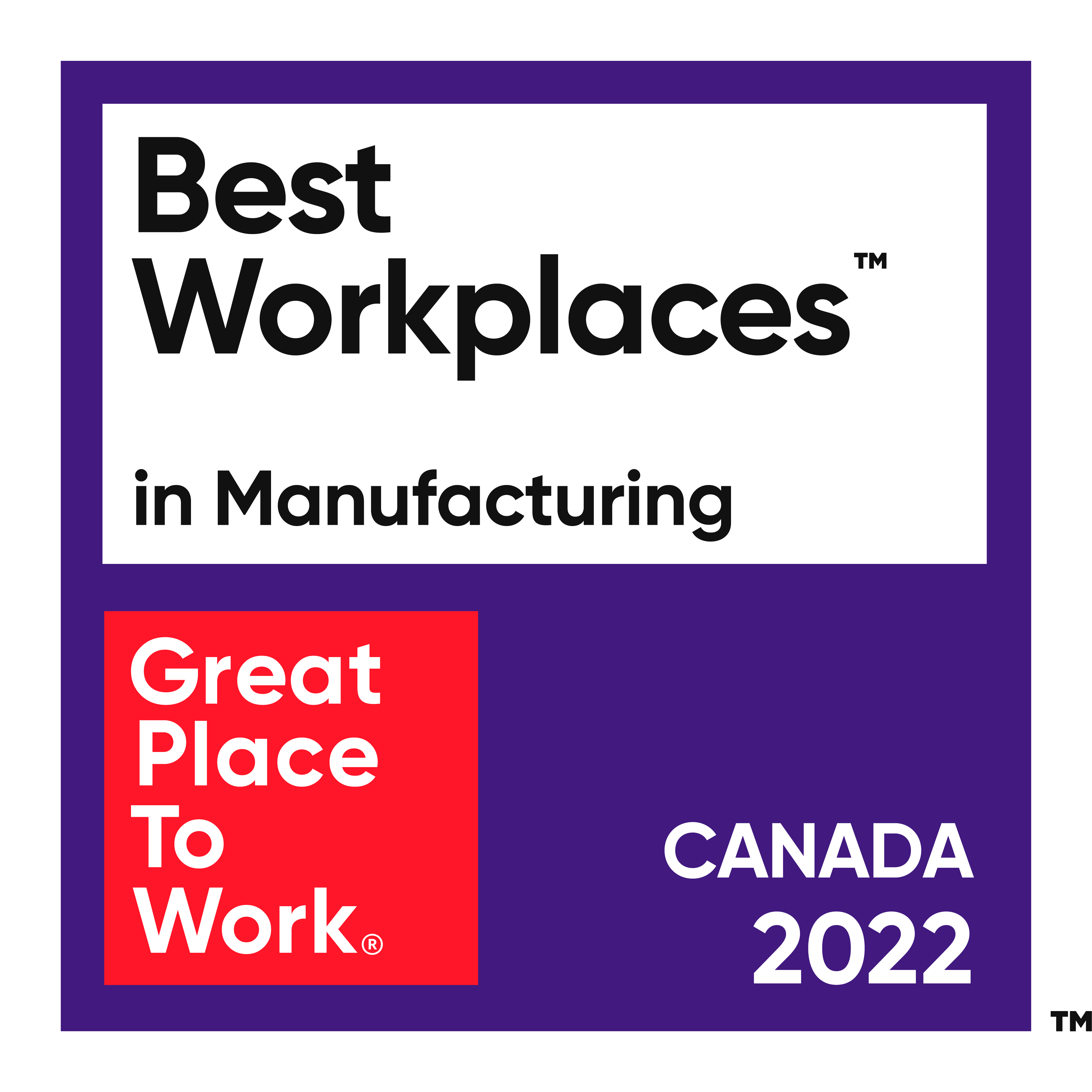 Best Workplaces™ in Manufacturing